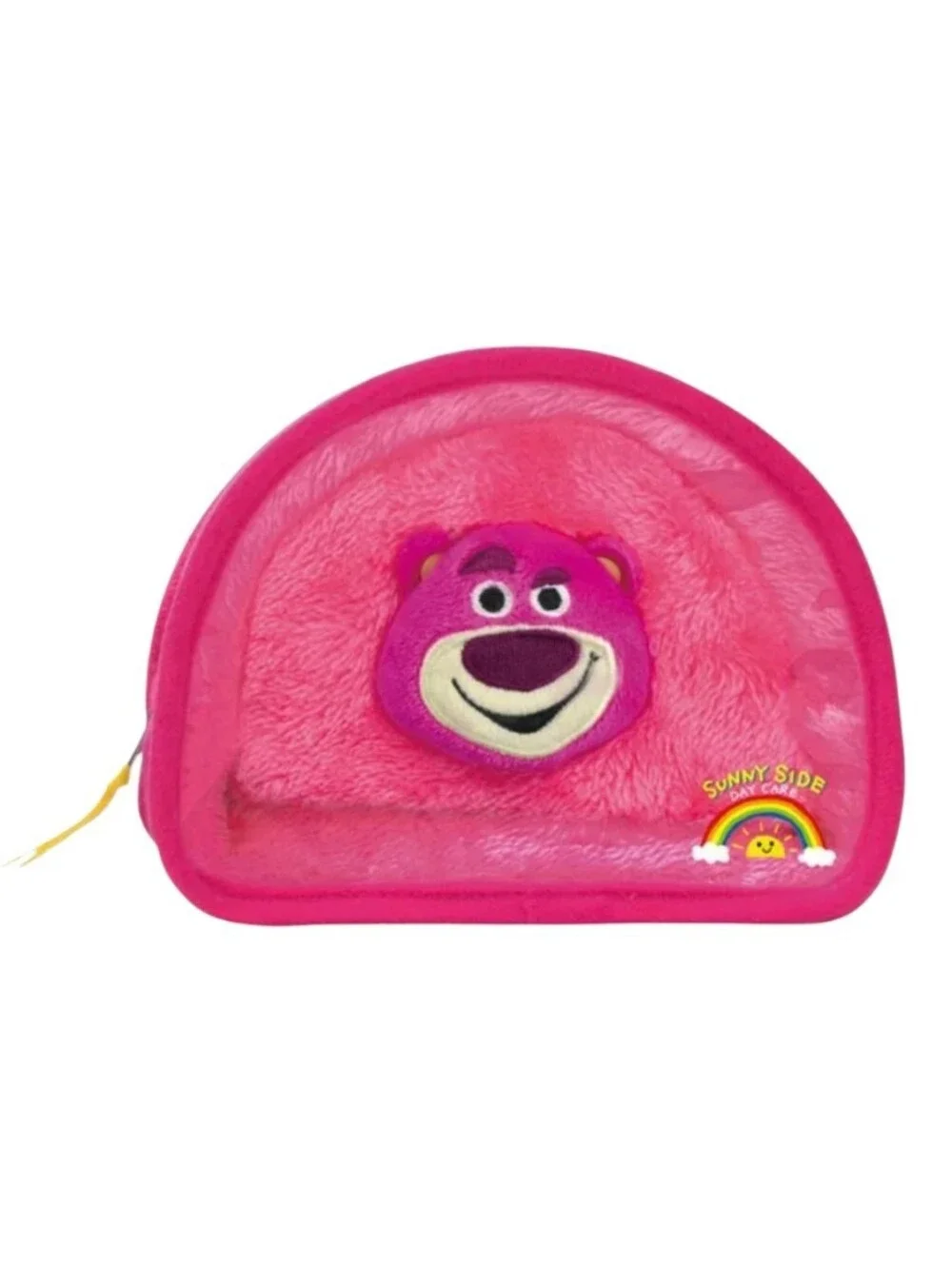 Pixar Toy Story Lotso Bear Plush Accessories Makeup Pouch Pink